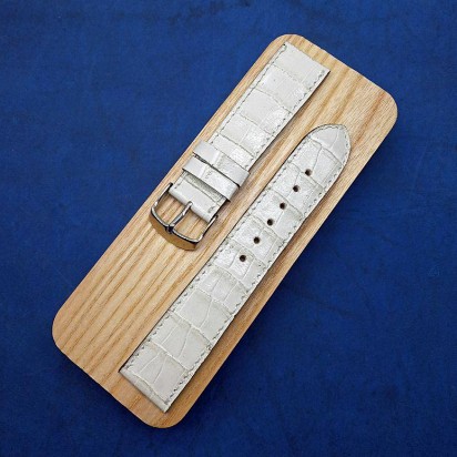 Кожаный ремешок ручной работы для часов 22 мм M135-22-20