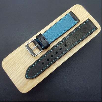 Кожаный ремешок ручной работы для часов 18 мм M181-20