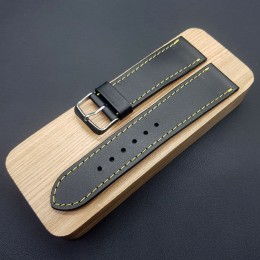 Кожаный ремешок ручной работы для часов 22 мм M182-22-20