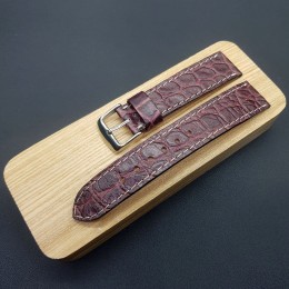 Кожаный ремешок ручной работы для часов 18 мм M183-18-16