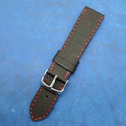 Кожаный ремешок ручной работы для часов 22 мм M085-22