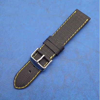 Кожаный ремешок ручной работы для часов 22 мм M141-22