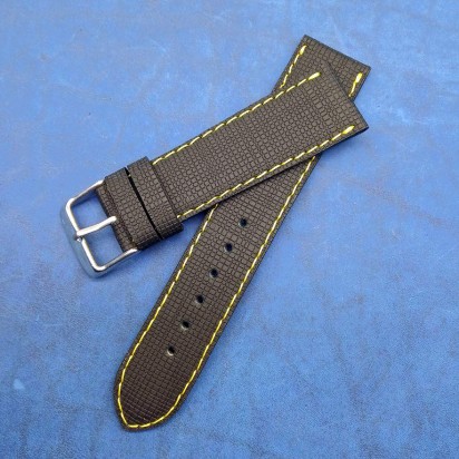 Кожаный ремешок ручной работы для часов 22 мм M141-22