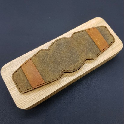 База (напульсник) для наручных часов. Натуральная кожа. Производитель Remenmaster BAZA034