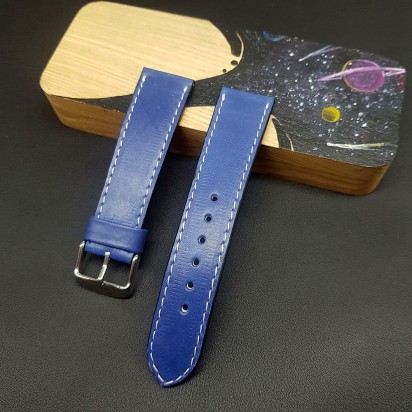 Кожаный ремешок ручной работы для часов 18 мм M211-18-16