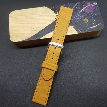 Кожаный ремешок ручной работы для часов 22 мм M212-22