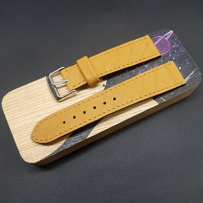 Кожаный ремешок ручной работы для часов 22 мм M212-22
