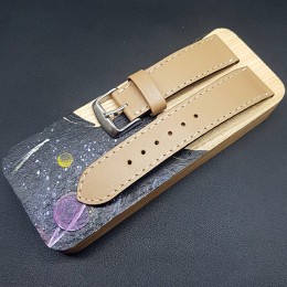 Кожаный ремешок ручной работы для часов 22 мм M216-22-20