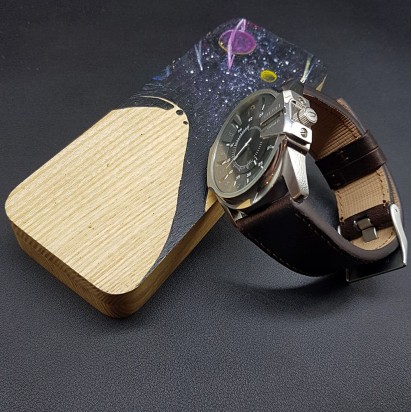 Кожаный ремешок ручной работы для часов Diesel 27 мм DZ-1206-27/24