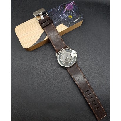 Кожаный ремешок ручной работы для часов Diesel 27 мм DZ-1206-27/24