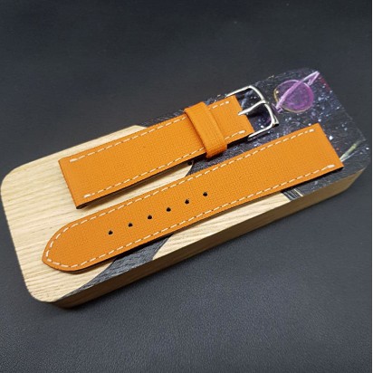 Кожаный ремешок ручной работы для часов 22 мм M224-22