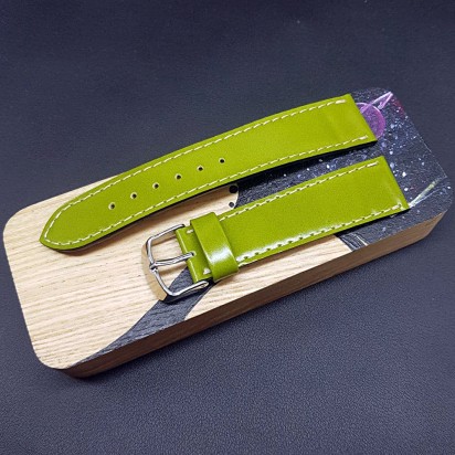 Кожаный ремешок ручной работы для часов 22 мм M225-22