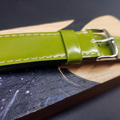 Кожаный ремешок ручной работы для часов 22 мм M225-22