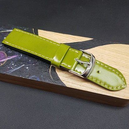 Кожаный ремешок ручной работы для часов 22 мм M225-22