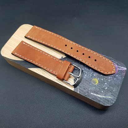 Кожаный ремешок Remenmaster светло-коричневого цвета для часов 22 мм M229-22