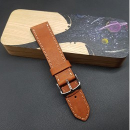 Кожаный ремешок Remenmaster светло-коричневого цвета для часов 22 мм M229-22