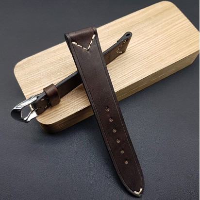 Ремешок RemenMaster коричневого цвета для часов 22 мм RB005-22-20