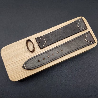 Ремешок RemenMaster коричневого цвета для часов 22 мм RB005-22-20