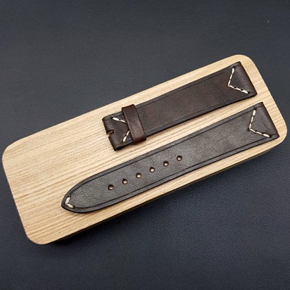 Ремешок RemenMaster коричневого цвета для часов 22 мм RB005-22-20