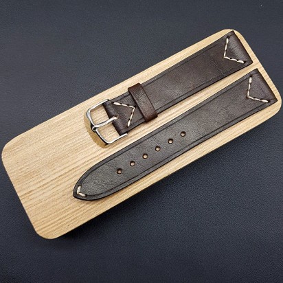 Ремешок RemenMaster коричневого цвета для часов 22 мм RB005-22-20