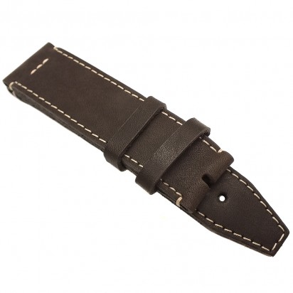 Кожаный ремешок ручной работы для часов 22 мм  артикул M004-22-20