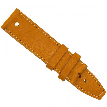 Кожаный ремешок ручной работы для часов 24 мм M013-24-22