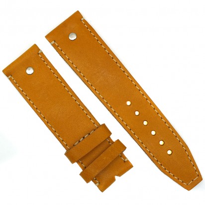 Кожаный ремешок ручной работы для часов 24 мм M013-24-22
