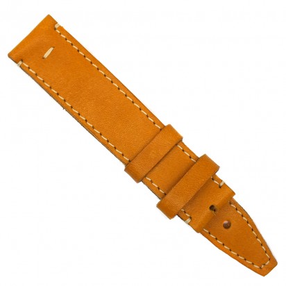 Кожаный ремешок ручной работы для часов 24 мм M015-24