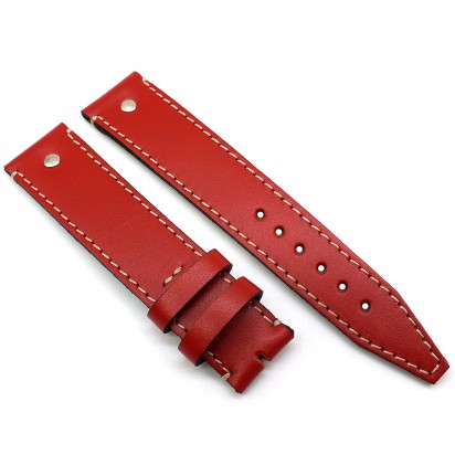 Кожаный ремешок ручной работы для часов 24 мм M018-24
