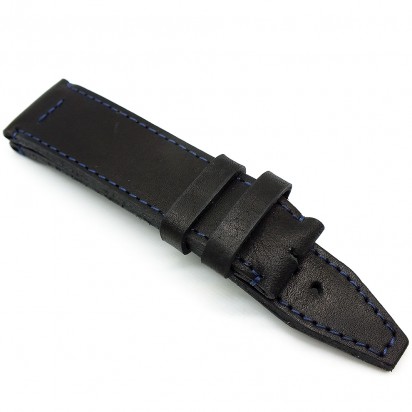 Кожаный ремешок ручной работы для часов 24 мм M021-24