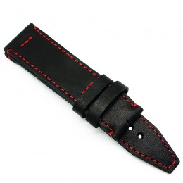 Кожаный ремешок ручной работы для часов 24 мм M037-24