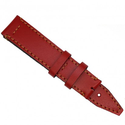 Кожаный ремешок ручной работы для часов 24 мм M051-24