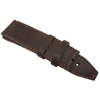 Кожаный ремешок ручной работы для часов 20 мм M055-20