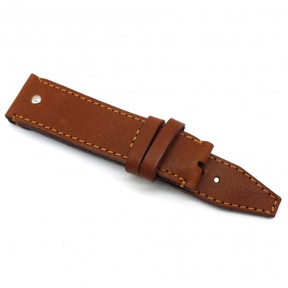 Кожаный ремешок ручной работы для часов 24 мм M063-24