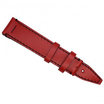 Кожаный ремешок ручной работы для часов 24 мм M065-24