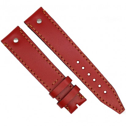 Кожаный ремешок ручной работы для часов 24 мм M070-24