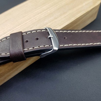 Ремешок ручной работы для часов с креплением 24 мм RB027-24-24