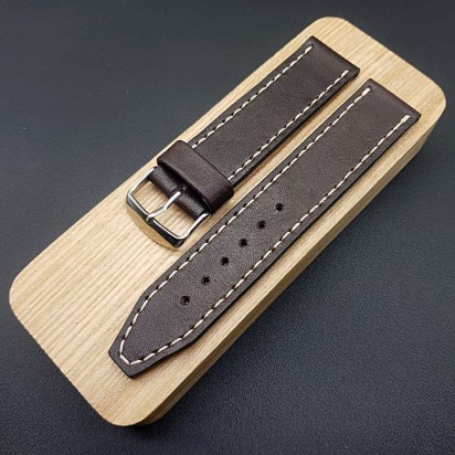 Ремешок ручной работы для часов с креплением 24 мм RB027-24-24