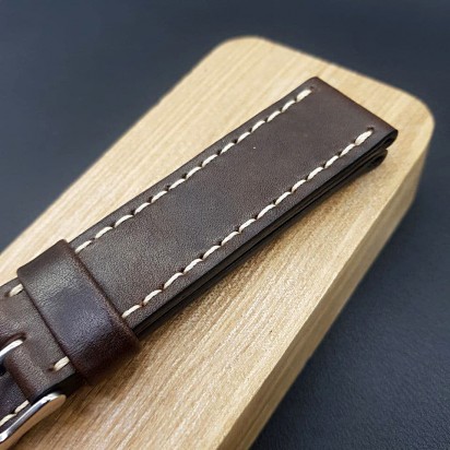 Ремешок ручной работы для часов с креплением 24 мм RB027-24-24