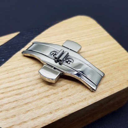 Механическая застежка-бабочка для часов на металлическом браслете ZW022