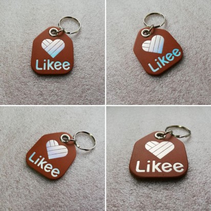 Брелок для ключей из натуральной кожи B034