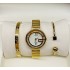 Женские наручные часы GUCCI и два металлических браслета CWCM829