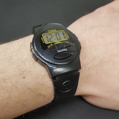 ГОВОРЯЩИЕ наручные часы iTaiTek CWS507 (оригинал)