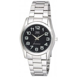 Мужские наручные часы Q&Q (оригинал) на металлическом браслете артикул Q638-205