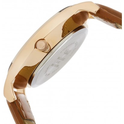 Женские наручные часы Q&Q (оригинал) на кожаном ремешке артикул Q979-101