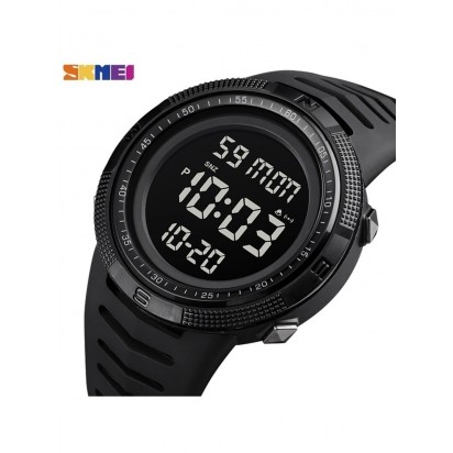 Наручные мужские черные спортивные часы SKMEI 1632-1 (оригинал)