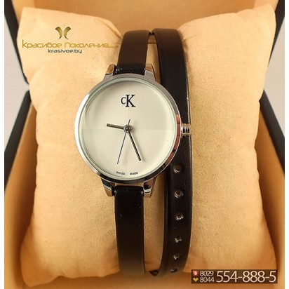 Часы с двойным ремнем Calvin Klein CWD006