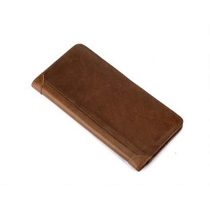 Кошелек мужской кожаный Filat коричневый Арт.K33