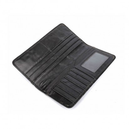 Кошелек мужской кожаный Filat чёрный Арт.K33