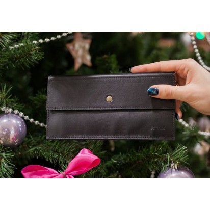 кошелек женский Flat чёрный Арт.C16